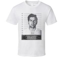 Charles Luciano Mafia Mugshot Police Department T Shirt