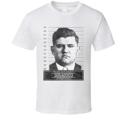 Joseph Lanza Mafia Mugshot Police Department T Shirt