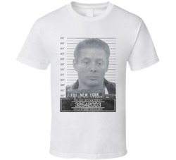 Salvatore Gravano Mafia Mugshot Police Department T Shirt