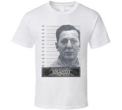 Louis Lepke Buchalter Mafia Mugshot Police Department T Shirt