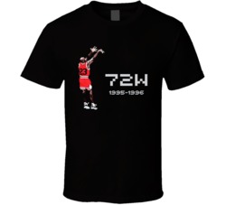 Michael Jordan Number 23 72 Wins 1995 To 1996 Chicago Basketball Legen