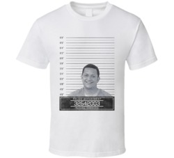Miguel Cabrera Famous Sports Star Mugshot Police Department T Shirt