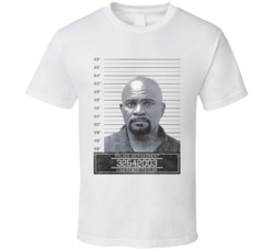 Lawrence Taylor Famous Sports Star Mugshot Police Department T Shirt
