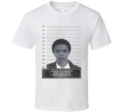Lauryn Hill Celebrity Mugshot Police Department T Shirt