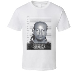 Manny Ramirez Famous Sports Star Mugshot Police Department T Shirt