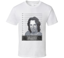 Rick Springfield Young Celebrity Mugshot Police Department T Shirt