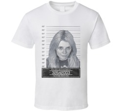 Mischa Barton Celebrity Mugshot Police Department T Shirt