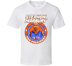 Stephon Marbury For President New York Basketball Player Fan T Shirt
