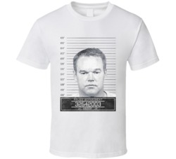 Al Unser Jr Famous Sports Star Mugshot Police Department T Shirt