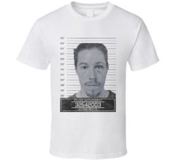 Shaun White Famous Sports Star Mugshot Police Department T Shirt