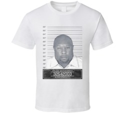 Kirby Puckett Famous Sports Star Mugshot Police Department T Shirt
