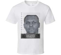 Zach Randolph Famous Sports Star Mugshot Police Department T Shirt