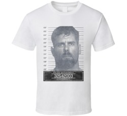 Ken Caminiti Famous Sports Star Mugshot Police Department T Shirt