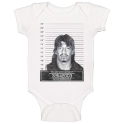 Eddie Guerrero Famous Sports Star Mugshot Police Department Baby One P