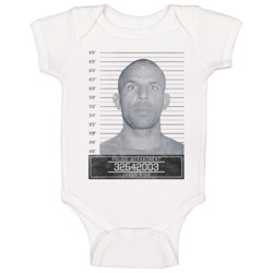 Jason Kidd  Famous Sports Star Mugshot Police Department Baby One Piec