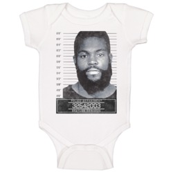 Braylon Edwards Famous Sports Star Mugshot Police Department Baby One 