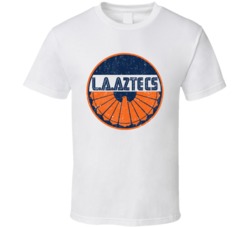 Los Angeles La Aztecs North American Soccer League Nasl Retro Team Log