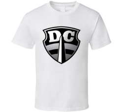 Dc Current Major League Ultimate Frisbee Retro Team Logo T Shirt