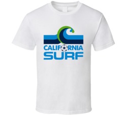 California Surf North American Soccer League Nasl Retro Team Logo T Sh