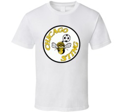 Chicago Sting North American Soccer League Nasl Retro Team Logo T Shir