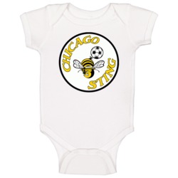 Chicago Sting North American Soccer League Nasl Retro Team Logo Baby O