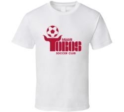 Miami Toros North American Soccer League Nasl Retro Team Logo T Shirt