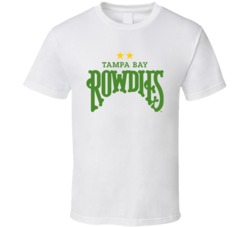 Tampa Bay Rowdies North American Soccer League Nasl Retro Team Logo T 