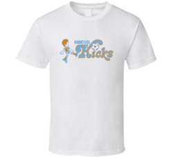 Minnesota Kicks North American Soccer League Nasl Retro Team Logo T Sh