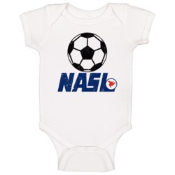 North American Soccer League Nasl Retro Vintage Logo Baby One Piece
