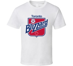 Toronto Blizzard North American Soccer League Nasl Retro Team Logo T S