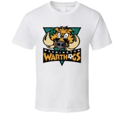 Washington Warthogs Continental Indoor Soccer League Retro Team Logo T