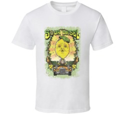 Sour Diesel Hybrid Cannabis Strain Weed Stoner Poster T Shirt