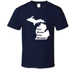 That Woman From Michigan State Outline As Worn By Gov Gretchen Whitmer