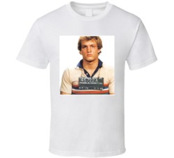 Woody Harrelson Celebrity Movie Star Mugshot T Shirt