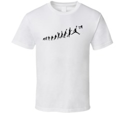 Evolution Of Basketball Player T Shirt