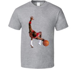 Michael Jordan Sports Illustrated December 1987 Cut Out Basketball T S