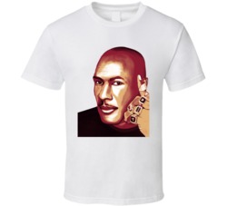 Michael Jordan Art Cartoon Basketball T Shirt
