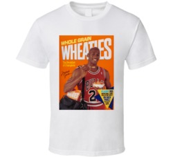Michael Jordan Whole Grain Wheaties Basketball T Shirt