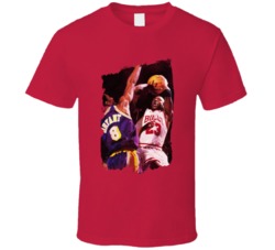 Michael Jordan Kobe Bryant Classic Basketball T Shirt