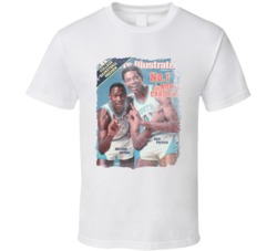 Michael Jordan Sports Illustrated North Carolina Basketball T Shirt