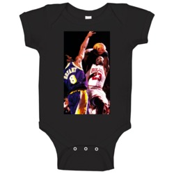 Michael Jordan Kobe Bryant Basketball Baby One Piece