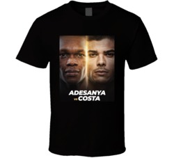 Israel Adesanya Vs Paulo Costa Mma Fight Match Sports T Shirt