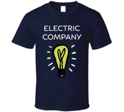 Monopoly Electric Company Board Game Space Halloween Costume T Shirt