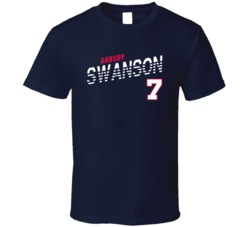 Dansby Swanson 7 Favorite Player Atlanta Baseball Fan T Shirt