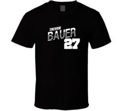 Trevor Bauer 27 Favorite Player Cincinnati Baseball Cool T Shirt