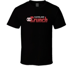 Cleveland Crunch Major League Indoor Soccer Club T Shirt