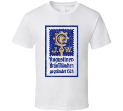 Augustiner Cool Popular Food Drink Restaurant Brand Logo Gift T Shirt