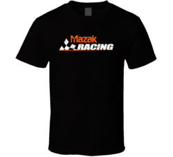 Mazak Racing Automobile Car Parts Cool Distressed Style Brand Logo Emb