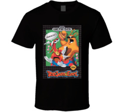 Tow Jam And Earl Sega Genesis Cover Fan Distressed T Shirt