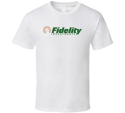 Fidelity Investments  Nasdaq Company Logo Employee Fan T Shirt
